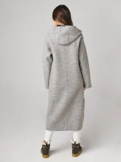 Frauenschuh Women's Olivia Long Coat -ST.BERNARD Clothing 057557x09SILVERxAlt2 19776497