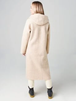 Frauenschuh Women's Olivia Long Coat -ST.BERNARD Clothing 057557x94CARAMELxAlt2 19776397