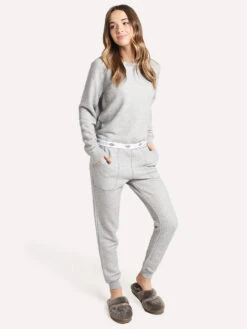UGG Women's Cathy Pant 9 UGG Women's Cathy Pant -ST.BERNARD Clothing 1104852 GREYHEATHERalt3