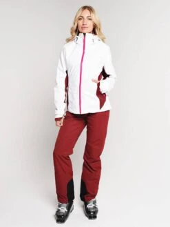 Obermeyer Women's Mai Jacket -ST.BERNARD Clothing 11111 whitealt3