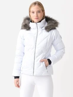 Obermeyer Women's Bombshell Jacket -ST.BERNARD Clothing 11137xWHITESATINxPrimary 80145974