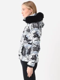 Obermeyer Women's Bombshell Jacket -ST.BERNARD Clothing 11137xWOODBLOCKxAlt2 80142140