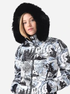 Obermeyer Women's Bombshell Jacket -ST.BERNARD Clothing 11137xWOODBLOCKxPrimary 80142134