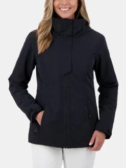 Obermeyer Women's Teagan System Jacket -ST.BERNARD Clothing 11151 xBLACKxPrimary 12940442