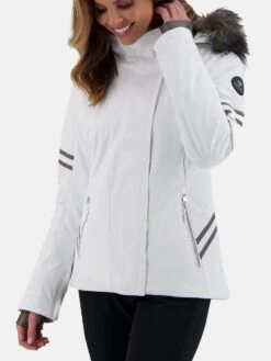 Obermeyer Women's Nadia Jacket -ST.BERNARD Clothing 11155xWHITExPrimary 12940546