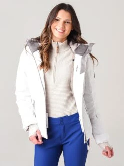Obermeyer Women's Cosima Down Ski Jacket -ST.BERNARD Clothing 11163xWHITExAlt3 18206143