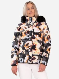 Obermeyer Women's Tuscany II Jacket -ST.BERNARD Clothing 11164xGLITCHYxPrimary 75859727