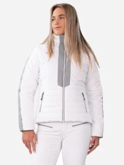 Obermeyer Women's Como Jacket -ST.BERNARD Clothing 11193xWHITExPrimary 76205110