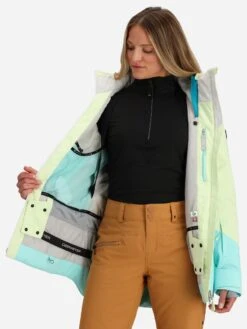 Obermeyer Women's First Chair Jacket 14 Obermeyer Women's First Chair Jacket -ST.BERNARD Clothing 11206xPISTACHIOxAlt2 106443244