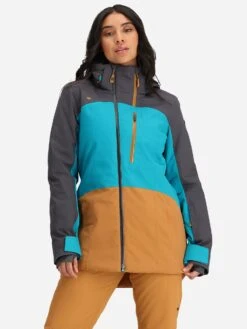 Obermeyer Women's First Chair Jacket 19 Obermeyer Women's First Chair Jacket -ST.BERNARD Clothing 11206xTEALMExPrimary 106443265