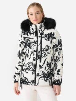 Obermeyer Women's Circe Down Jacket -ST.BERNARD Clothing 11214xMOONFLOWERxPrimary 113275756