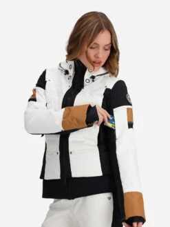 Obermeyer Women's Alta Jacket -ST.BERNARD Clothing 11216xWHITExAlt3 107034386