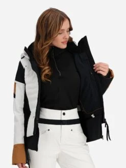 Obermeyer Women's Alta Jacket -ST.BERNARD Clothing 11216xWHITExAlt4 107034387