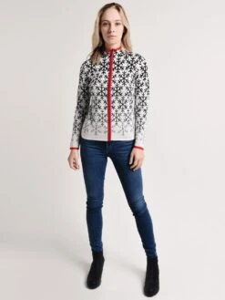 Krimson Klover Whiteout Full Zip Cardigan 9 Krimson Klover Whiteout Full Zip Cardigan -ST.BERNARD Clothing 1272whiteout 101snowalt3