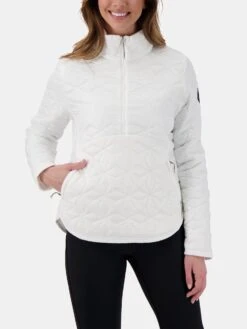 Obermeyer Women's PWR Pullover -ST.BERNARD Clothing 14058 xWHITExPrimary 12941207