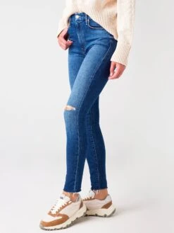 Mother Women's High Waisted Looker Ankle Fray Jean -ST.BERNARD Clothing 1411 624xNATURETUNEUPxAlt2 44214192