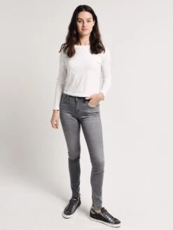 Citizens Of Humanity Rocket High Rise Skinny Jean -ST.BERNARD Clothing 1416b 979 statuette ltgrey alt3