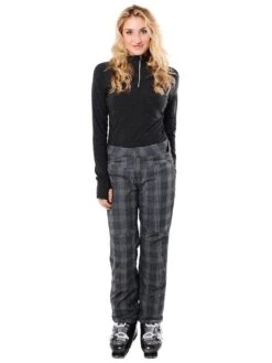 Obermeyer Women's Essex Pant -ST.BERNARD Clothing 15021 plaidheatheralt3