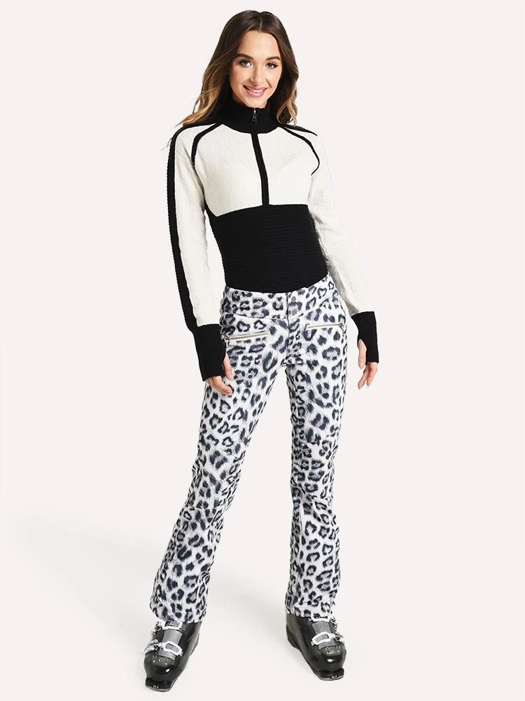 Obermeyer Women's Dolly Cashmere-Blend 1/2 Zip Sweater 6 Obermeyer Women's Dolly Cashmere-Blend 1/2 Zip Sweater - Image 6