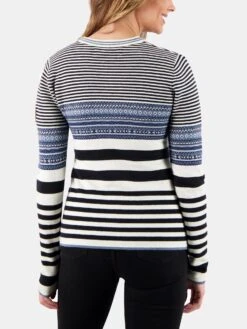 Obermeyer Women's Olive Crewneck Sweater 8 Obermeyer Women's Olive Crewneck Sweater -ST.BERNARD Clothing 16048 xWHITExAlt2 12943358