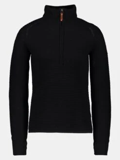 Obermeyer Women's Dolly Half-Zip Sweater -ST.BERNARD Clothing 16049xBLACKxPrimary 20036284