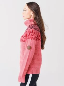 Obermeyer Women's Lily Turtleneck Sweater -ST.BERNARD Clothing 16051xJUSTPEACHYxAlt2 50777365