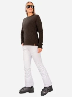 Obermeyer Women's Rayna Crewneck Sweater -ST.BERNARD Clothing 16058xLEATHERxAlt2 76453917