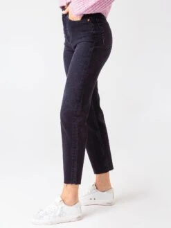 Re/Done Women's 70s Stove Pipe Jean -ST.BERNARD Clothing 165 3WSTV27xWASHEDNOIRxAlt2 43524489