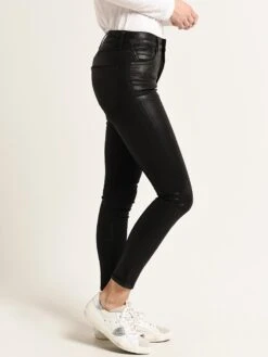 Citizens Of Humanity Women's Rocket Ankle High Rise Skinny Jean -ST.BERNARD Clothing 1759 805 blackleatherettealt1