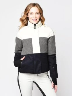 Erin Snow Women’s Lola Jacket In Merino Sporty 9 Erin Snow Women’s Lola Jacket In Merino Sporty -ST.BERNARD Clothing 1810412 BONE DOVE INKalt4