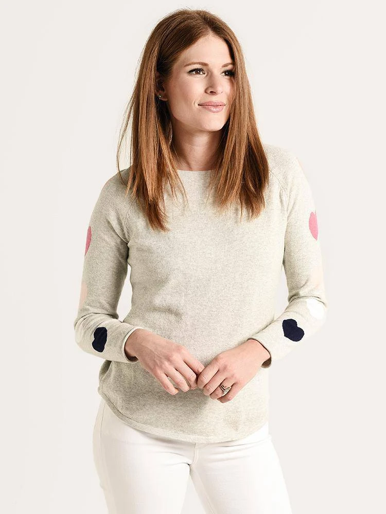 Project J Women's Multii Color Heart Sweatshirt 2 Project J Women's Multii Color Heart Sweatshirt - Image 2