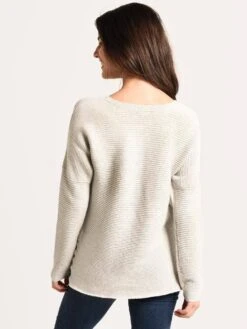 Project J Hi-Low Crew Sweater 10 Project J Hi-Low Crew Sweater -ST.BERNARD Clothing 18253 cloudalt2