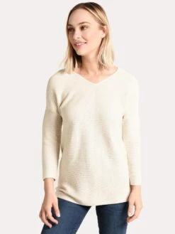 Project J Hi-Low V-Neck Sweater