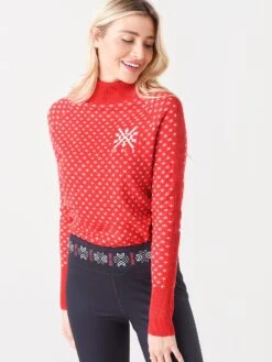 Krimson Klover Women's Showcase Mock Neck Sweater