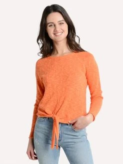 Project J Tie Front Tee -ST.BERNARD Clothing 19003 orange 39b0d1ca 0089 4df3 b519 47d6c32197a5