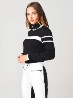 Erin Snow Women's Kito Extrafine Merino Sweater -ST.BERNARD Clothing 1914230xBLACKxAlt2 20541549