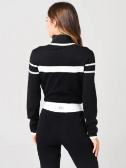 Erin Snow Women's Kito Extrafine Merino Sweater -ST.BERNARD Clothing 1914230xBLACKxAlt3 20541552