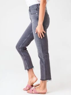 Citizens Of Humanity Women's Daphne Crop High Rise Stove Pipe Jean -ST.BERNARD Clothing 1939 1193xFREEFALLWASHEDBLACKxAlt2 43709923