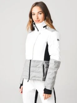 Erin Snow Women's Sari Merino Twill Sporty Jacket -ST.BERNARD Clothing 2010411xSNOWSTONExAlt2 20221190