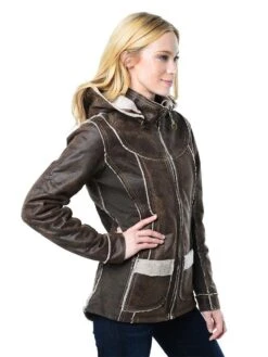 Kuhl Women's Dani Sherpa Jacket -ST.BERNARD Clothing 2068 oakalt1