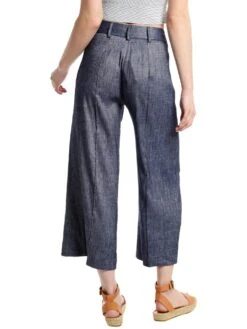 Milly Cropped Hayden Pant 9 Milly Cropped Hayden Pant -ST.BERNARD Clothing 206sd03975 bluealt3