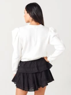 Hunter Bell Women's Marshall Sweater -ST.BERNARD Clothing 20HSW1xWINTERWHITExAlt2 22114568