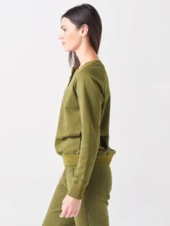 Heartloom Women's Britt Sweatshirt -ST.BERNARD Clothing 217ag5bxARMYxAlt2 47859363