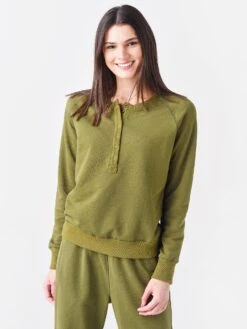 Heartloom Women's Britt Sweatshirt -ST.BERNARD Clothing 217ag5bxARMYxPrimary 47755721 eef7d50b eaf0 48a3 8956 3c9605507efc