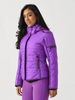 Frauenschuh Women's Rosalie Ski Jacket -ST.BERNARD Clothing 220556x2590VIOLETxAlt2 146972757