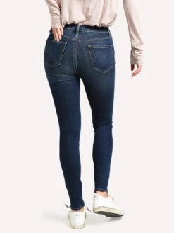 J Brand Women's Maria High-Rise Skinny Jean -ST.BERNARD Clothing 23110O208 FLEETINGalt2