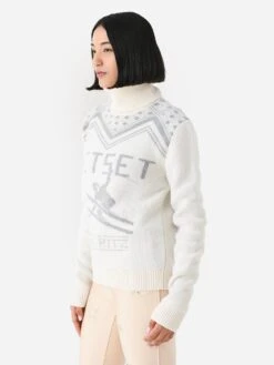 Jet Set Women's Ski Wool Turtleneck Sweater -ST.BERNARD Clothing 2321130035x0095OFFWHITExAlt2 112234836