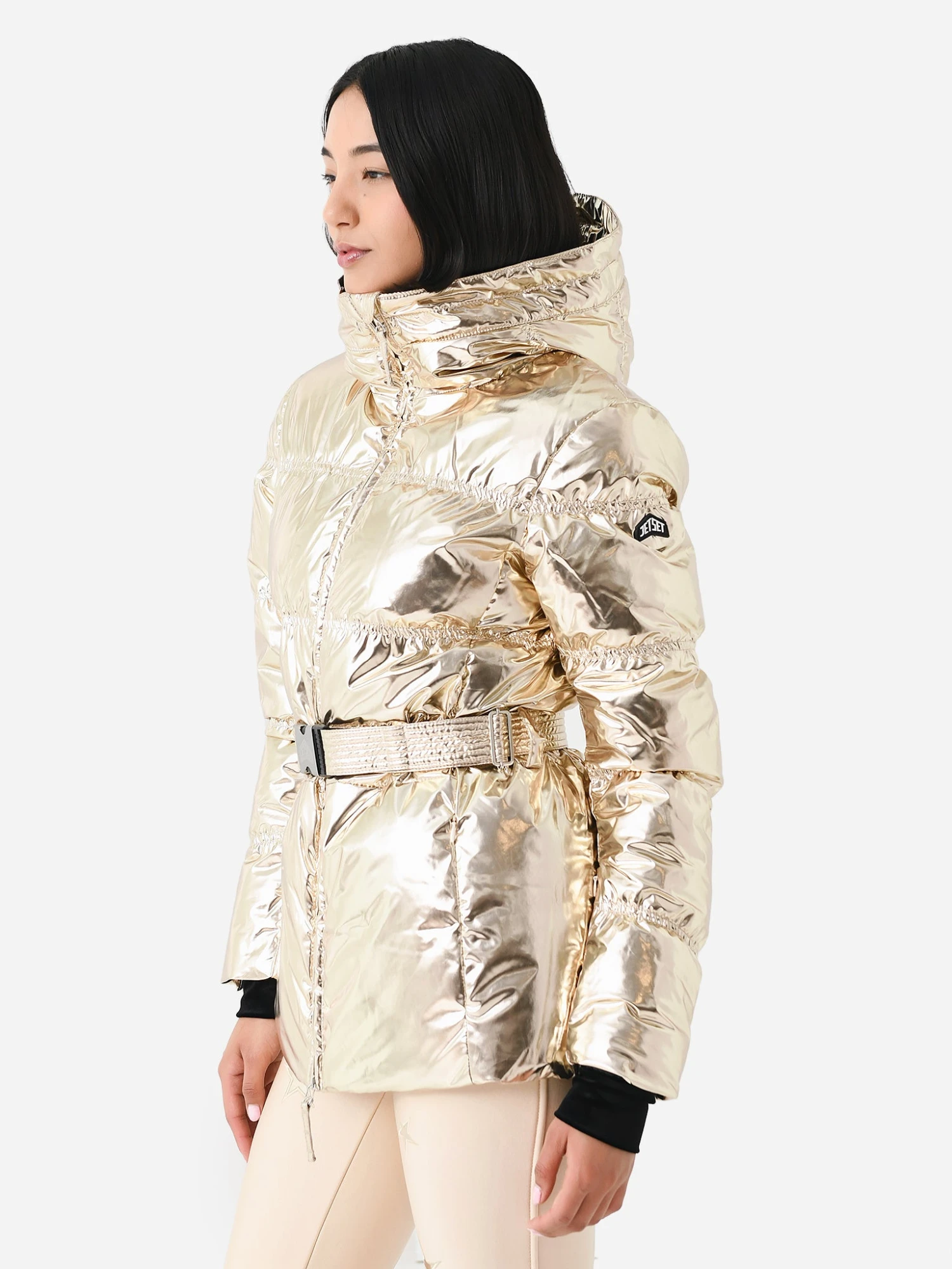 Jet Set Women's Chamonix Belted Ski Jacket 3 Jet Set Women's Chamonix Belted Ski Jacket - Image 3