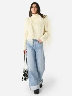 Cordova Women's Ploma Sweater 8 Cordova Women's Ploma Sweater -ST.BERNARD Clothing 23PLMT08xCLOUDxAlt2 118609459