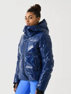 Jet Set Women's Rosalia Metallic Ski Jacket -ST.BERNARD Clothing 2421 210043xBLUExAlt2 144111402
